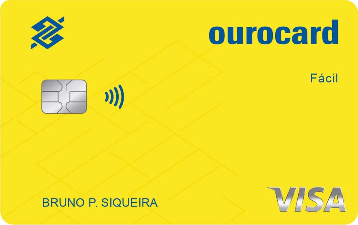Variedade de opções de cartões